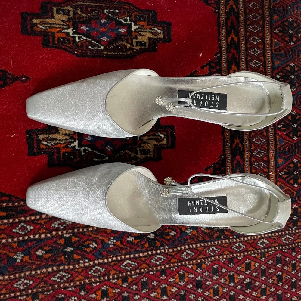 Silver Stuart Wietzman Heels